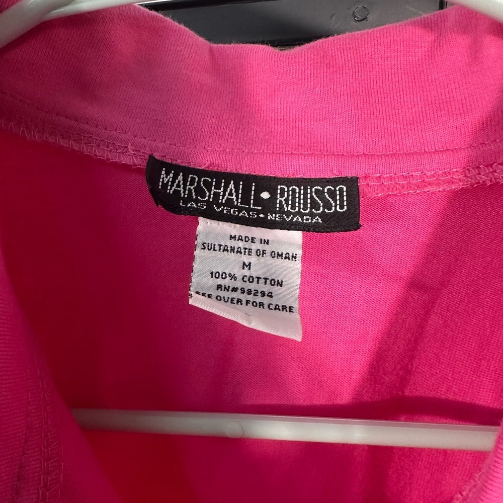 Marshall Russo  Vintage Pink Short Sleeve Capri Set Size M EUC - Picture 5 of 12